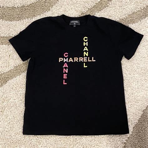 chanel pharrell t shirt|pharrell Chanel shoes.